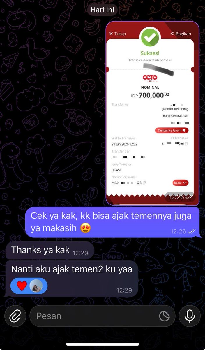 satburday's tweet photo. Halo guys, aku lagi open freelance buat user iPhone/iOS nih ✨

buat yang lagi cari tambahan sampingan, bisa dikerjain dari device sendiri dan waktunya fleksibel.

yang tertarik boleh reply/dm ya

#infofreelance #jobreceh #zonaduit https://t.co/3EWSmFD7Ol