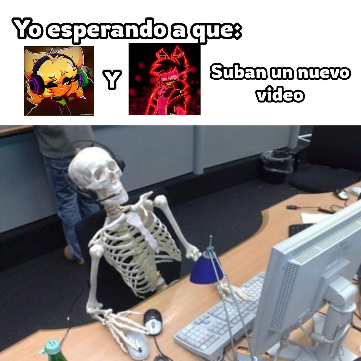 DangerHedger99's tweet photo. Gente, en lo que postergo mi próximo video 😃👍

Aquí un meme que hice para @Missu_sun_flare y @ALASTOR62900 
por los loles :) https://t.co/JLpji6Fb5t