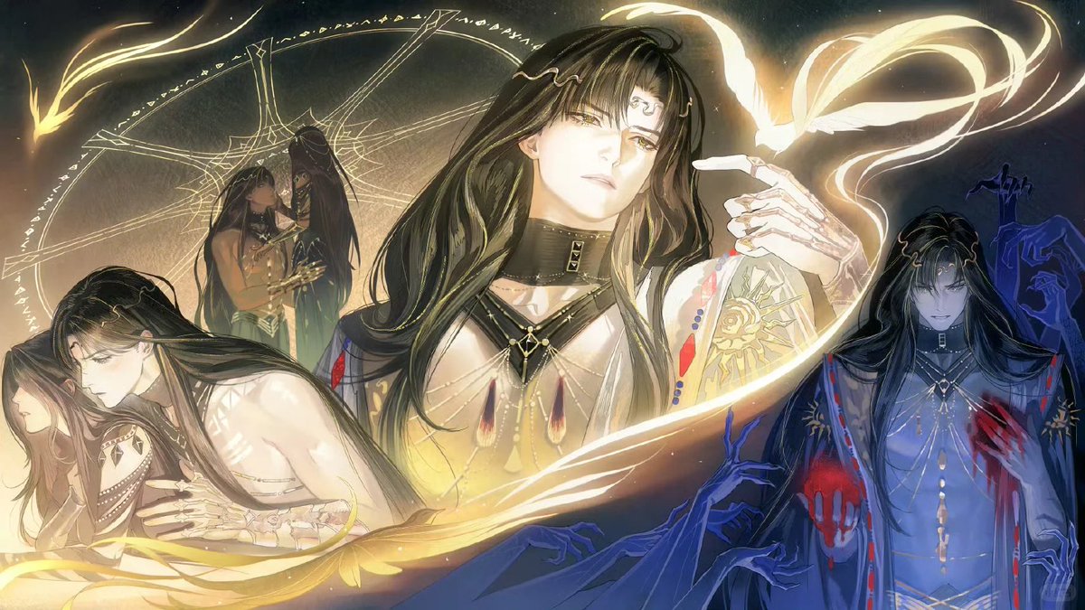 Nomoreswee46431's tweet photo. 💛official commissions of [Zayne: God of Annihilation] last year💛
welcome back😭 https://t.co/Mr0PwoclnF