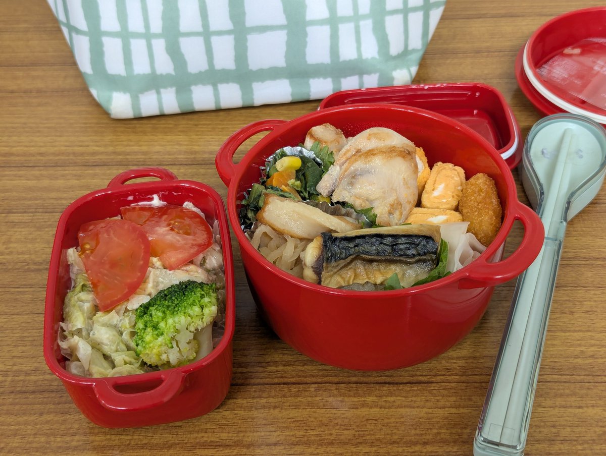 where_hase's tweet photo. 今日のお弁当
いただきます🙏 https://t.co/VM9sJspSjB