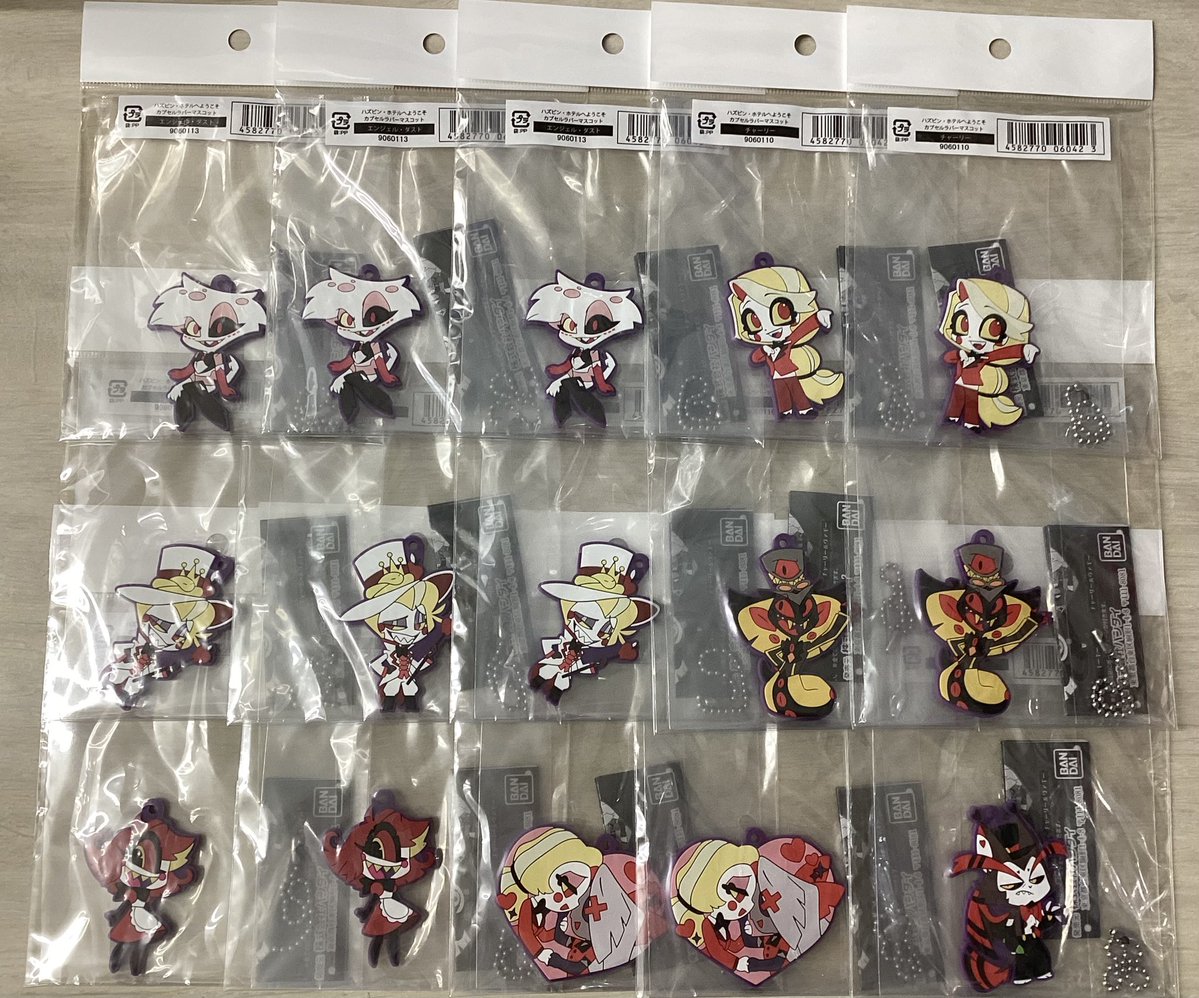 入荷情報】 ハズビン・ホテルへようこそ カプセルラバーマスコットが