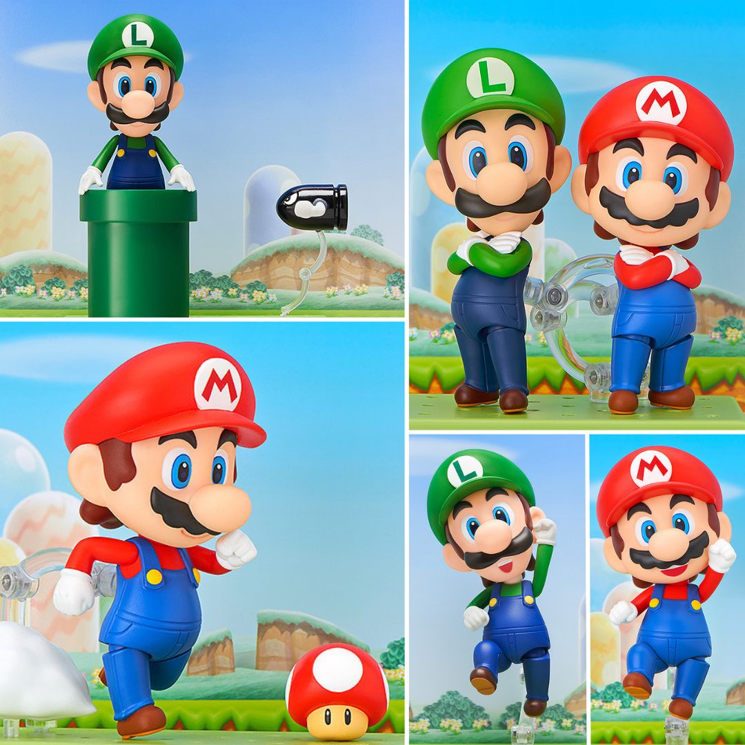 mecchaJP's tweet photo. 🍄 It’s-a back!
RE-RELEASE: Super Mario Nendoroid Mario &amp; Luigi ⭐ Preorder Available Now at the link below!
🛑https://t.co/6AvORV8Ls4 

#SuperMario #Mario #Luigi #Nendoroid #Nintendo https://t.co/U6wlMU9n50