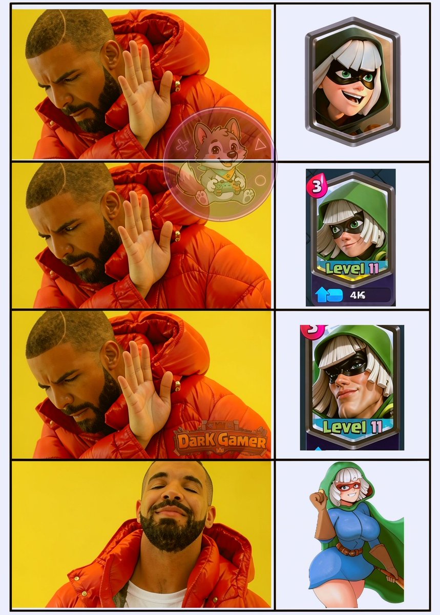 gamer_dark11's tweet photo. La bandida favorita 😍
#meme #memes #bandida #labandida #clashroyale #bandidas https://t.co/ccVqZcZBA9