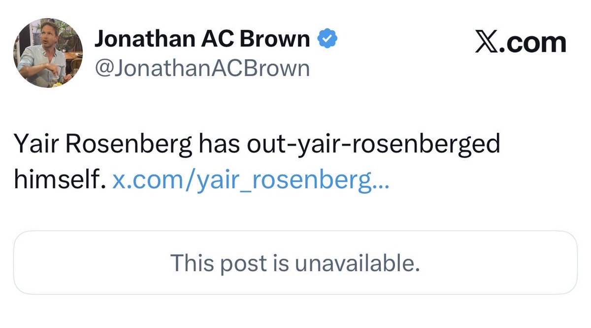 LailaAlarian's tweet photo. New York Times recent hire Yair Rosenberg, who has spent much of his career advocating for Israel even as it has committed unspeakable violence, seems to have deleted many of his past posts. https://t.co/DmBuOjzlWP