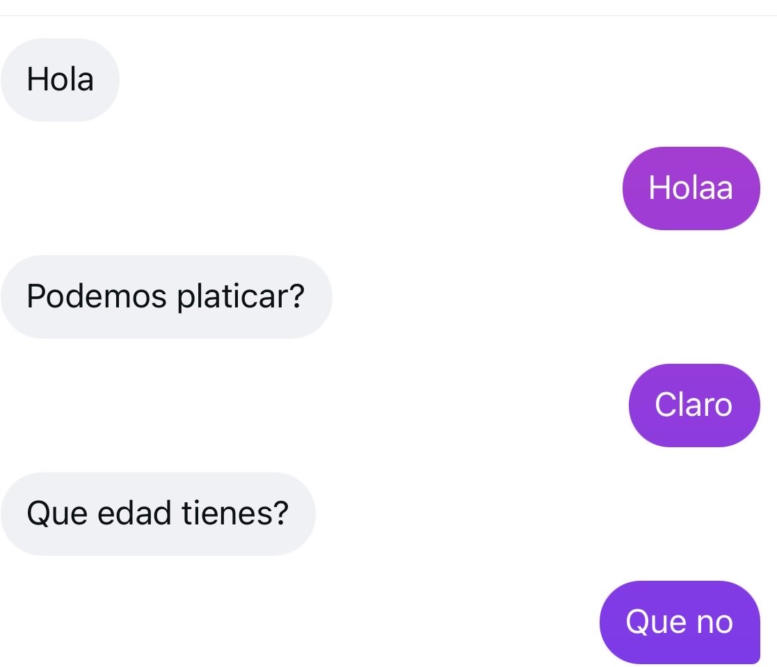 ferchperalt's tweet photo. Jajaj nta si me caigo bien https://t.co/fhtkIOZzNI