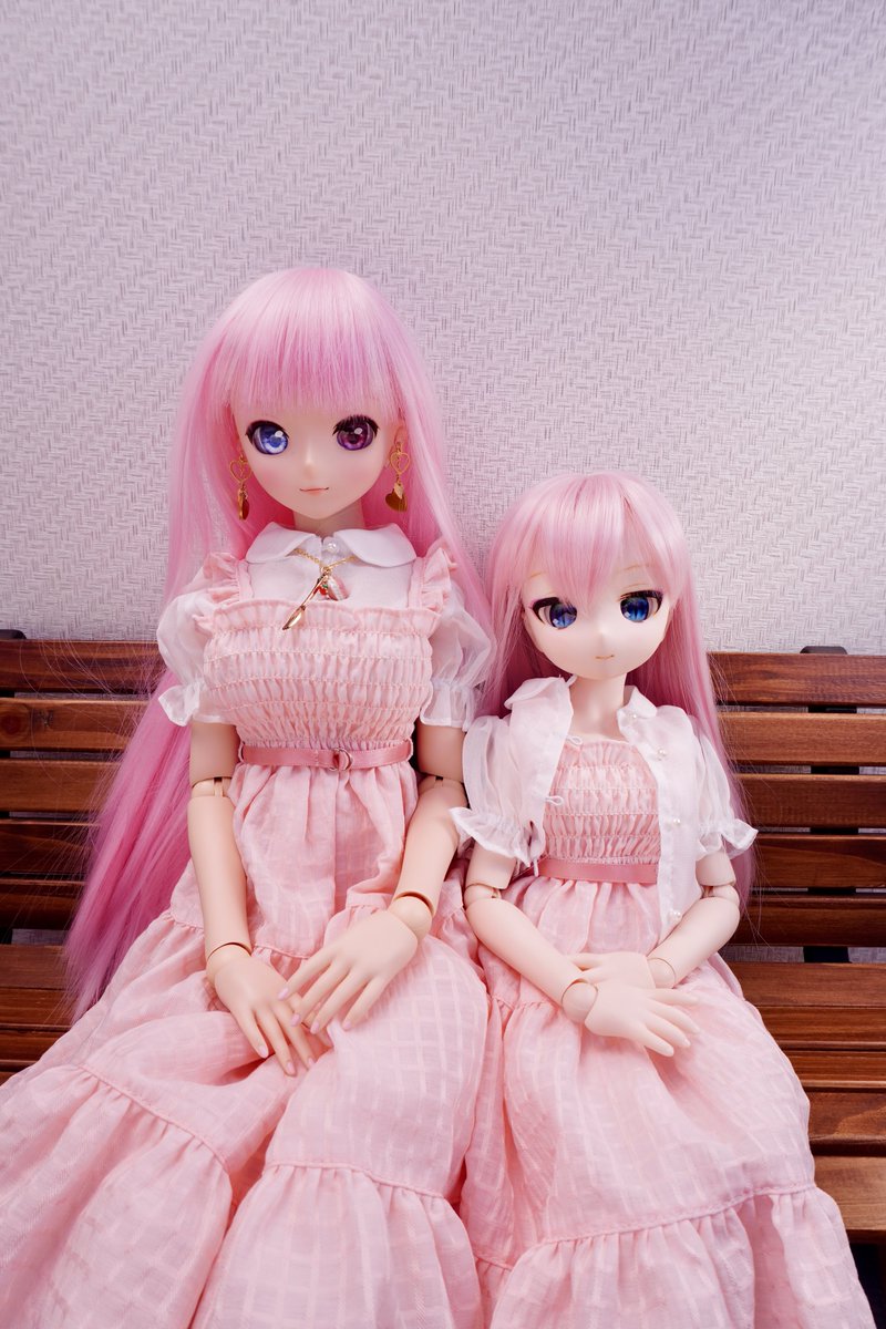 お昼休みに一枚だけドールの写真をはろう 双子コーデ👯‍♂️