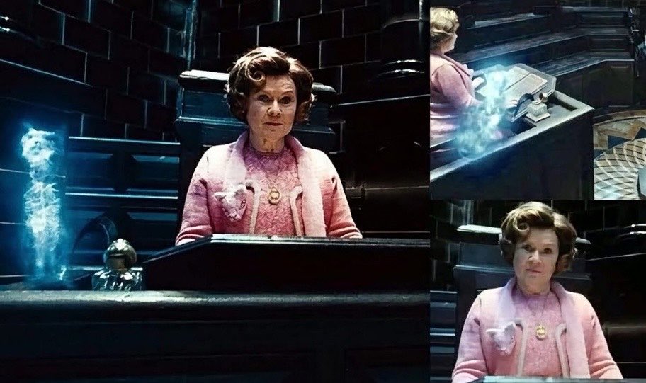 CentralHogwarts's tweet photo. A Luz que Não Nasceu do Bem: O Patrono de Dolores Umbridge 

Dolores Jane Umbridge, funcionária do Ministério da Magia e ex-Alta Inquisidora de Hogwarts, é lembrada por sua crueldade disfarçada de educação e sua obsessão pelo controle. Apesar de sua natureza sombria, ela conseguia conjurar um Patrono corpóreo, um feitiço que normalmente nasce de memórias felizes e sentimentos puros, como visto em Harry Potter e as Relíquias da Morte. Ela o usava para se proteger durante os julgamentos ilegais contra bruxos nascidos trouxas.

Seu Patrono tinha a forma de um gato persa, igual aos felinos que decoravam seu escritório. Não era coincidência: essa figura refletia sua vaidade, sua necessidade de impor autoridade e a falsa aparência de delicadeza que escondia uma personalidade autoritária e sádica.

O mais surpreendente é que ela manteve seu Patrono ativo mesmo usando o medalhão de Salazar Slytherin, uma Horcrux que corrompia tudo ao seu redor. Sua força não vinha do amor nem da alegria, mas da convicção de que estava certa e do prazer de exercer poder sobre os outros.

Assim, seu Patrono se torna um paradoxo: uma luz que não nasce da bondade, mas da arrogância e da rigidez moral. Umbridge mostra que a magia também pode refletir a escuridão quando quem a utiliza acredita cegamente na própria verdade.