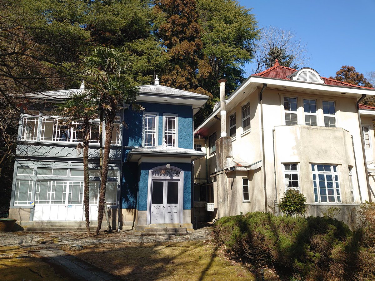 meesyan2's tweet photo. 【栃木の建物巡り】
山縣睦邸
昭和3年
国登録有形文化財

山縣有朋記念館と隣接して建つ洋館🏚️
明治の元老・山縣有朋のゆかりの地であり、関連施設の理事長などを務めた山縣睦氏の邸宅として知られています。
#近代建築 https://t.co/enTmrxYekQ