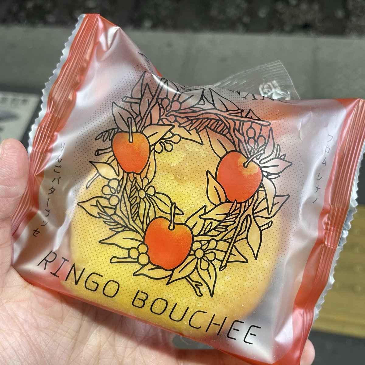 19_r1's tweet photo. 松本で朝ごはん代わりのりんごブッセ
こっから普通列車で高尾まで乗り通せるってすごいな https://t.co/iVffgDCRKq