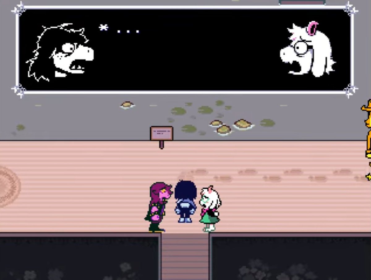 SolarDustbun's tweet photo. #deltarune5chapter #splatoon #agent4 #mariesplatoon 
.
So this is the scene that made me lose my mind https://t.co/dxgaLa9N0W
