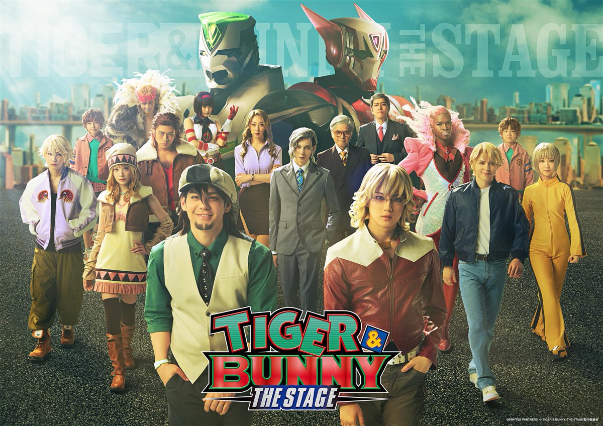 Stage_News_jp's tweet photo. 「TIGER &amp; BUNNY」THE STAGE
メインビジュアル、キャラクタービジュアルなど全情報公開！
https://t.co/i5uuYNzwqE

#タイバニ #tigerbunny #舞台タイバニ https://t.co/RLGh1UNflk