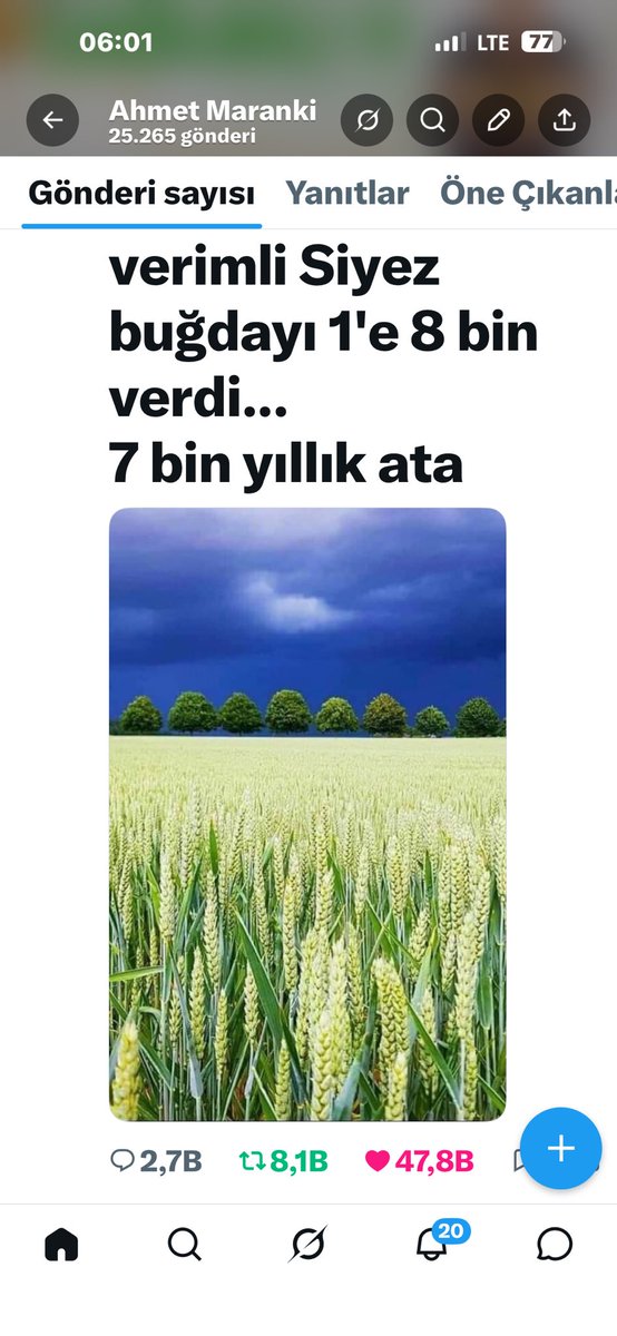 maranki's tweet photo. 51.000  bir günlük paylaşımla Twitter’da rekor kırdığımız günlük paylaşım INSANLIĞI KURTARACAK 🇹🇷SIYEZ  BUĞDAY🇹🇷
HABERI
MOBBINGDEN NASIBINI ALMIŞ!
47.800  e düşmüş!
HER GÜN 200-300 BEĞENI ALIYOR
AMA TOPLAM BEĞENILER DÜŞÜYOR!!!
SEBEBI i..z.raiL aleyhine mete da yayın yapmak!!!
İpin uçu P.UŞŞŞT’UN ELINDE
Olursa derdi büyüklerimiz yüzün gülmez!!

Ama yolumuz doğru elhamdülillah!!!
Haydi dostlar beynimizi arttıralım!!!

TWITTER AÇILDIĞINDA NELER OLUYOR? DIYE BAŞLIYOR YA!
EL CEVAP::
KÜRESEL ŞEYTANA, İ .zRAIL, ve yandaşlarına eleştirirseniz
Bir de iktidar yanlısı paylaşım yaparsanız, küresel salgın yasası, Paris iklim sözleşmesi, iklim yasası veLGBT TENKIT EDERSENIZ !
X TE SILINIRSINIZ!
DENEYIN GÖRÜN!
Ocak ayında 109.990 olan beğeni üç ayda 105.000’e düştü!
İşin garibi her paylaşımda 300 500 beğeni var yani beğeniler artıyor ama toplam beğeni düşüyor türkçesi ne mi biraz kaba olacak ama:
İPIN UCU P..ŞT un elinde olunca diye Türkçede bir söz vardır!!

Strese daha kötülerini de yaparlar yapacaklardı zaten

Gene de biz Tebliğimizi yapalım onların vasıtasıyla vesselam

Bu milleti yıllardır cami cemaat başörtüsü Ayasofya diye uyuttular ekonomimizi çökerttiler arazilerimiz yok ettiler havamızı suyumuzu toprağımızı yok ettiler değerlerimizi yok ettiler örf adet annelerimizi yok ettiler!!!

Halen de aynı sefalet bilhassa iktidar yanlısı televizyonlar başta olmak üzere ahlaksızlık seviyesizlik kadın programları ahlaka mugayir her şey zararlı olan her şeyin reklamı devlet televizyonlarında dahi yapılıyor ve maalesef bunun hesabını Soran hiç kimse yok

Sorabilecek bir kimse var benim hâlâ Ümitli olduğum Türkiye cumhuriyeti cumhurbaşkanı Recep Tayyip Erdoğan ve Türkmen beyi Devlet Bahçeli

Diyorum

Sizin bildiğiniz başka çare var mı!!!
Bana diyorlar ki niye hep Tayyip Erdoğan ve bahçeli diyorsun

Macron’dan veya Trump’tan mı yardım isteyelim

Bu millet koyun sürüsü gibi
ıq maymun aküsüden düşük
Şimdi birileri kızacak

Ya kardeşim maymun kedi köpek fare mısır şurubudan yapılmış tatlıları, margarinden yapılmış yaglari yahu arı bile mısır şurubundan yapılmış bal konmazken sen evladına yedirirsen köpek bile pad’ten su içmezken sen Pet şişeden su içersen
Köpek bile evin içinde elektromanyetik cihaz olan odalara girmez
Sen çocuğuna playback alırsan
Senin IQ maymundan çok daha düşüktür
Düşük olmasa bu hallerde olur muydun

Bu kadar haksızlık karşısında susar mıydın
Dilsiz şeytan olur muydun

Üç kuruşluk dünya için Ahiretini feda eder miydin

Çünkü maymunların böyle derdi yoktur

Otur bir empati yap tövbe yap yeniden insan olmaya çalış insan

Hayvansal ruhlardan sıyrıl git riyazi at yap 40 günlük
İnsan ol adam ol ahlaklı ol

Peygamber güzel ahlakı tamamlamak üzere gönderilmiştir

Olacaksan peygamberin yolunda ol vesselam