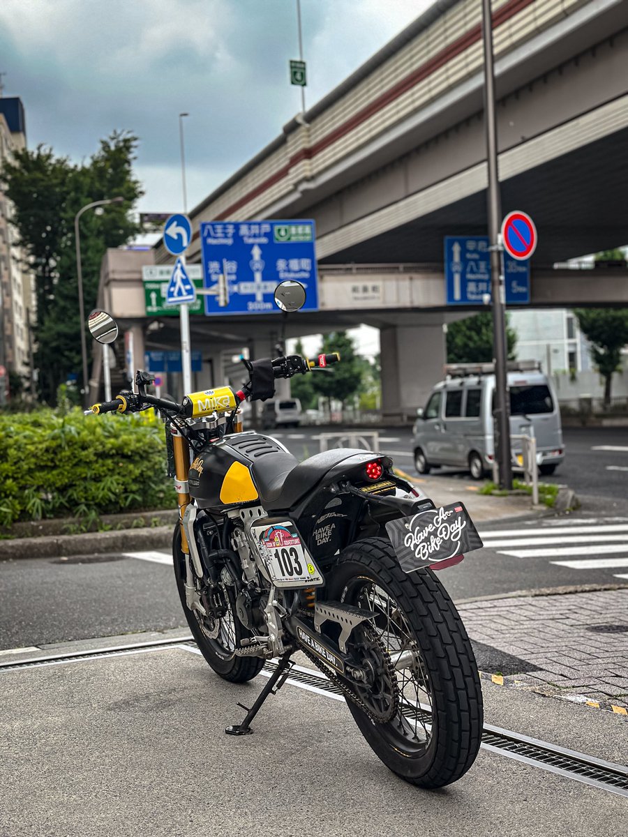 nobtree's tweet photo. 本日は八王子のRDDさん@ryo_denda へ！
HAVE A BIKE DAY. https://t.co/o9d3FKMs1X