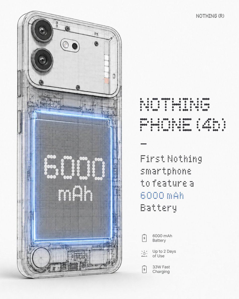 daily_gadget_jp's tweet photo. Nothingが新シリーズ「Phone (4b)」を投入！Snapdragon 6 Gen 4と120Hz有機ELを備えた安価なモデルが7月7日登場
https://t.co/L636idKeFO
#デイリーガジェット #NothingPhone4b https://t.co/bzxkMs0VJl