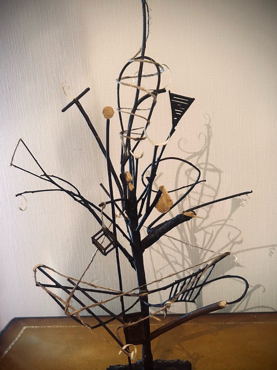 木工オブジェ 「strange tree」 #木工 #ハンドメイド #インテリア