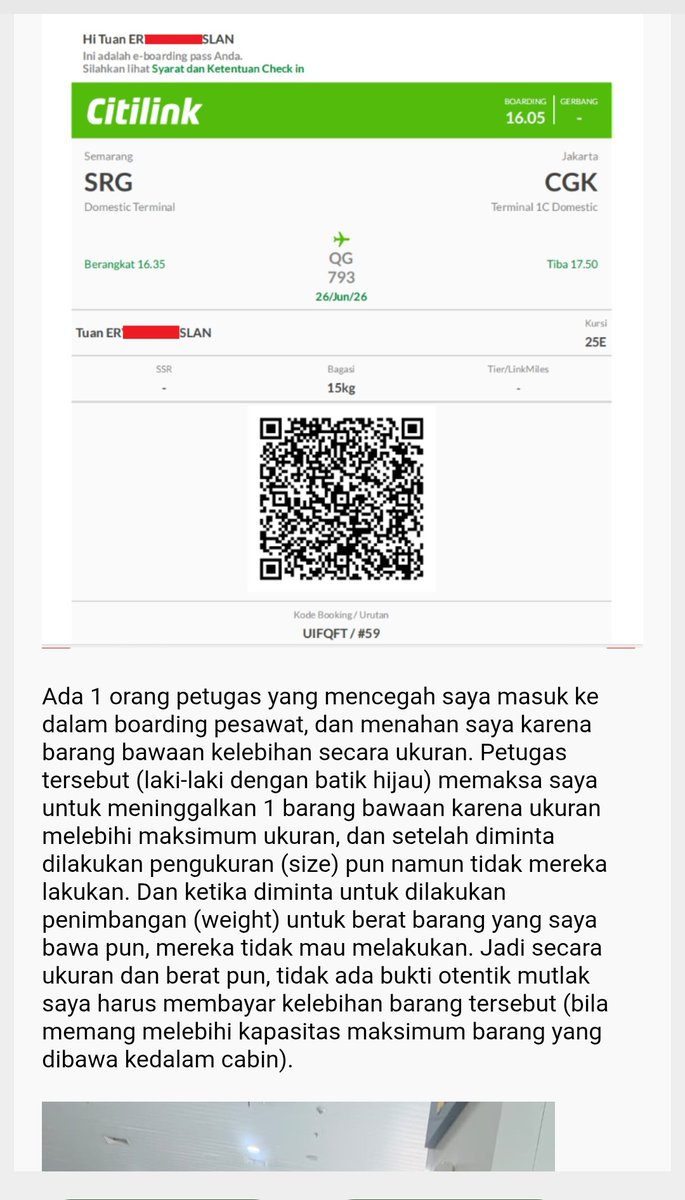 ervido's tweet photo. @Citilink Lagi Ultah kok malah bikin kecewa.! 
Goodbye @Citilink.!!! 

Congratulations you're loosing one Customer. 
Maybe its nothing matters to you. https://t.co/aXrLvuCpm4