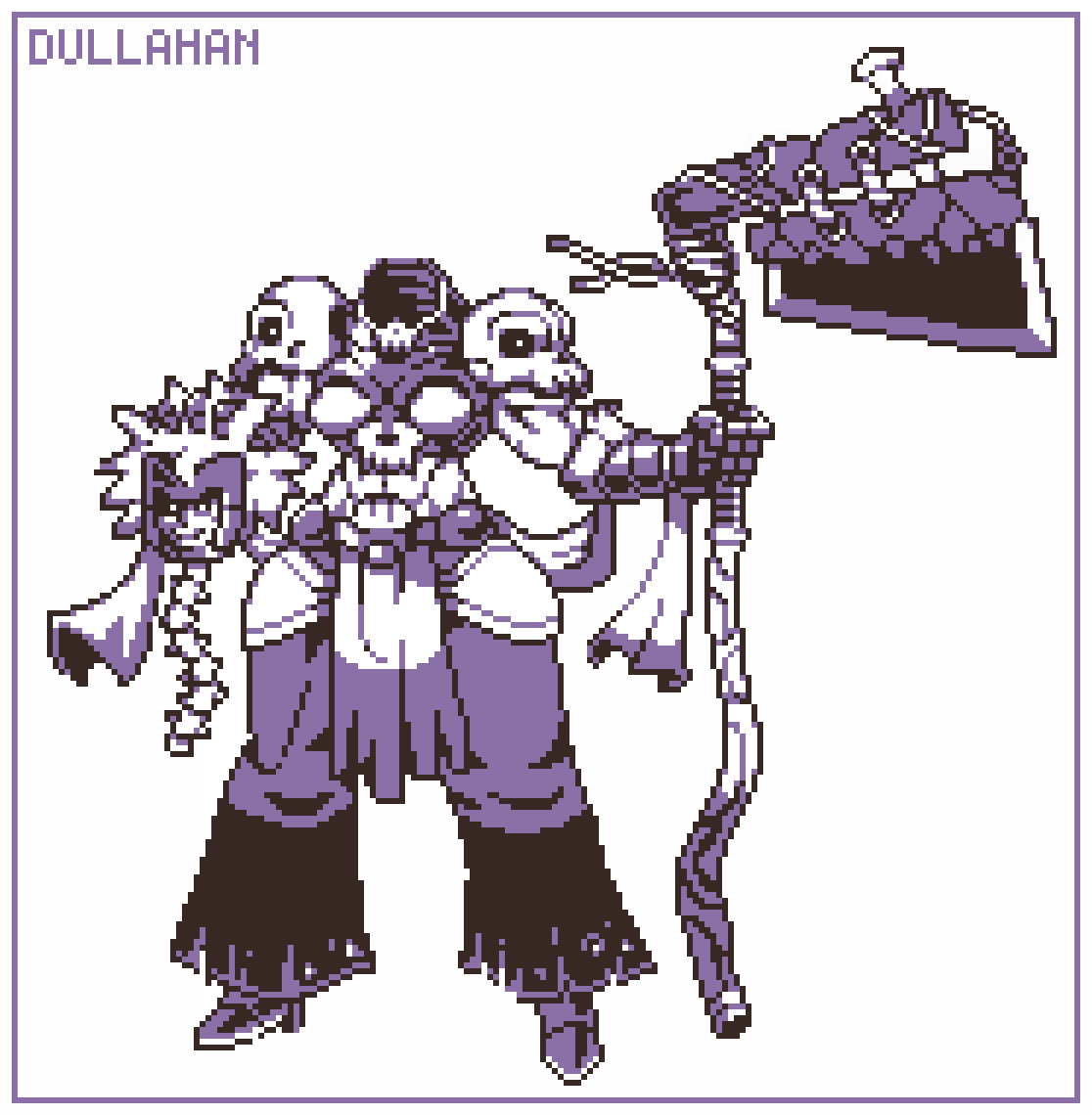 Jose_l_arts's tweet photo. Headless Warrior🔪
#pixelart #ドット絵 https://t.co/oH8dKiZxo8