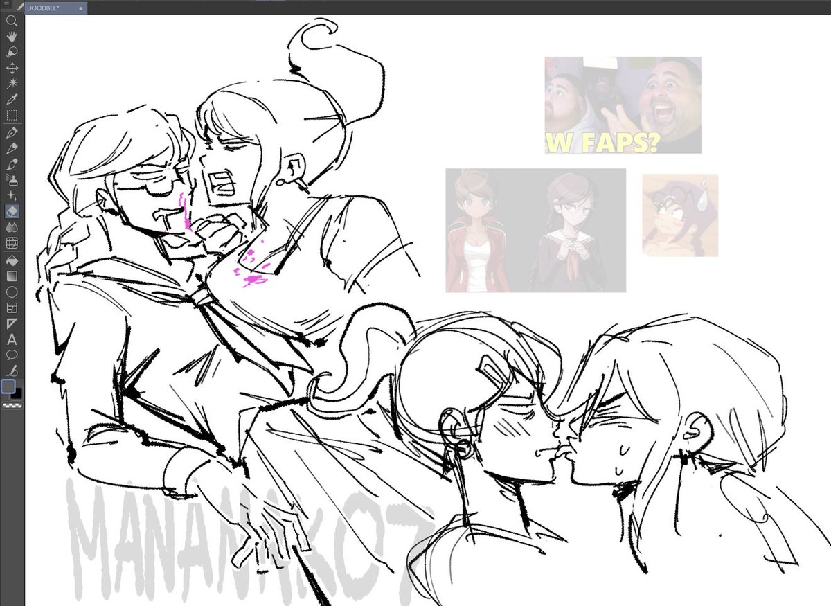 mananak07's tweet photo. #hinakawa drawing i found ( i drew this 2 months ago) #danganrongpa https://t.co/dhy8NBVetV