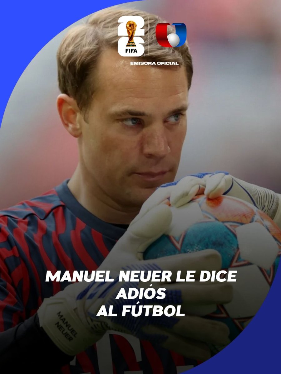 Unicanal's tweet photo. ¡Se terminó una era en el fútbol! 🇩🇪🧤

🔴 Nuestra inmensa alegría por el pase de Paraguay a la siguiente ronda contrasta con una dura noticia para los amantes de este deporte: el retiro de Manuel Neuer. 🥺

⚽ Tras la dramática definición por penales frente a la Albirroja, el periodista Fabrizio Romano anunció de manera oficial que el legendario portero le dice adiós a la selección alemana. ¡Celebramos nuestro triunfo, pero le decimos gracias a un histórico! 👏

Viví el #MundialXUnicanal #Unicanal