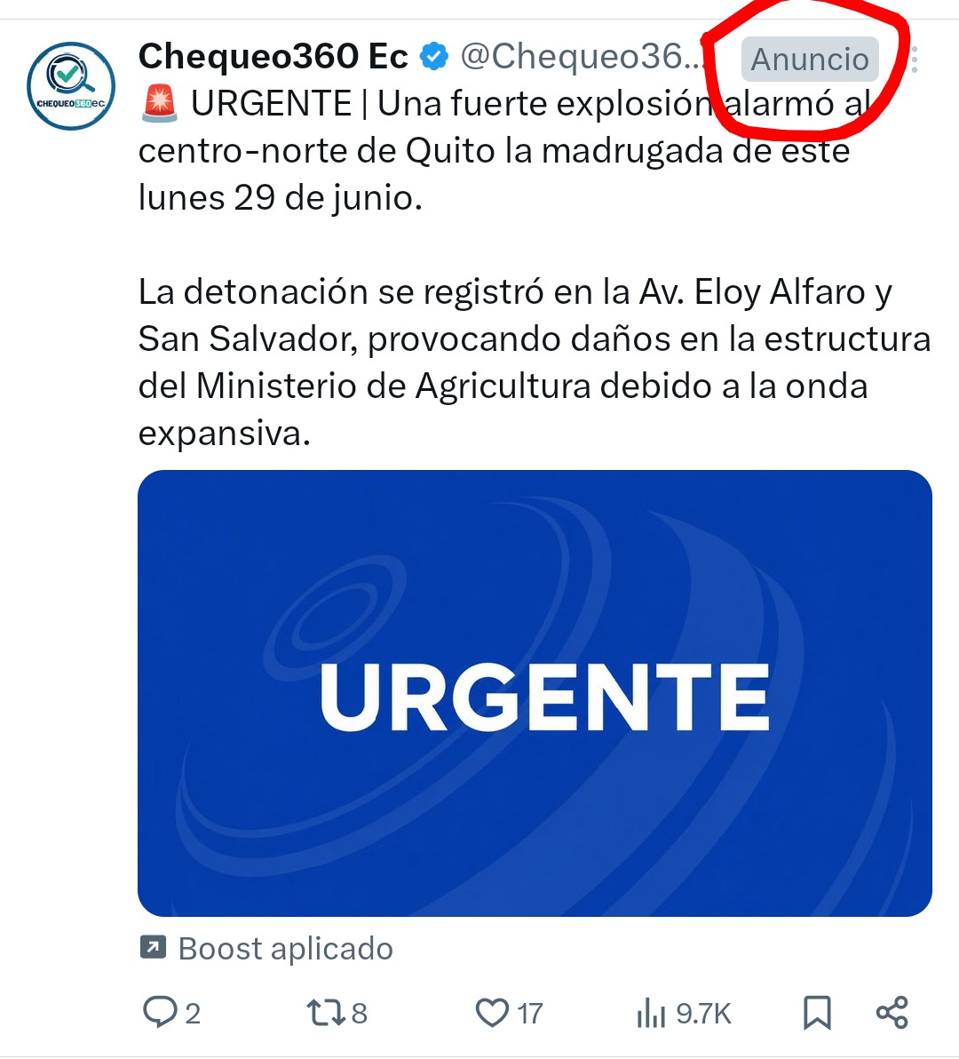 omaridrovo's tweet photo. Me puse a chequear esta cuenta y todo apunta que es del Gobierno, la narrativa es la misma. https://t.co/WPb6nbr4lz