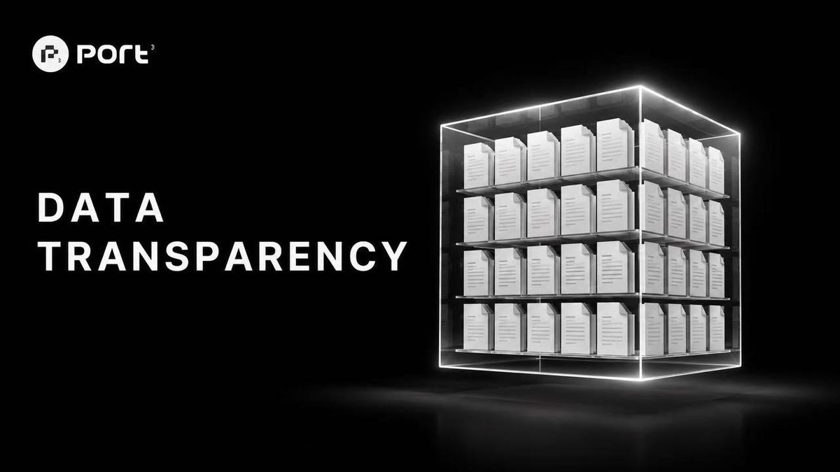 Port3Network's tweet photo. Black-box datasets are becoming a liability.

As AI moves into enterprise and regulated industries, transparent data pipelines, auditable labeling, and verifiable provenance are no longer nice-to-have. They’ll be the new baseline. https://t.co/FIraIeniZB