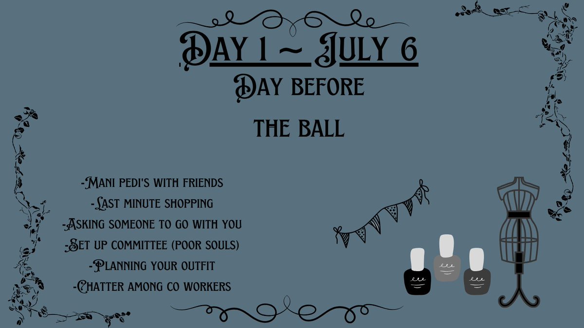 ReRpEvents's tweet photo. What will your day before the ball look like? A fun day out with your friends? Working at the station? Last minute arrangements? Or the dreaded Set up Committee? 
Well anyway we look forward to seeing you next week! 

(use #RPDBall for your posts! this account will repost them!) https://t.co/vSy1Xlypzf