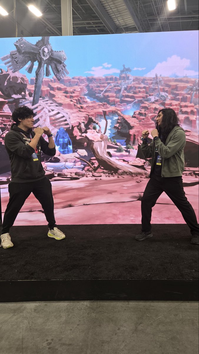 dolocheetos's tweet photo. More pics from evo! Got to meet a lot of devs and artist and even @RogersBase! Really cool and nice guy! https://t.co/RdGcqFzo7z