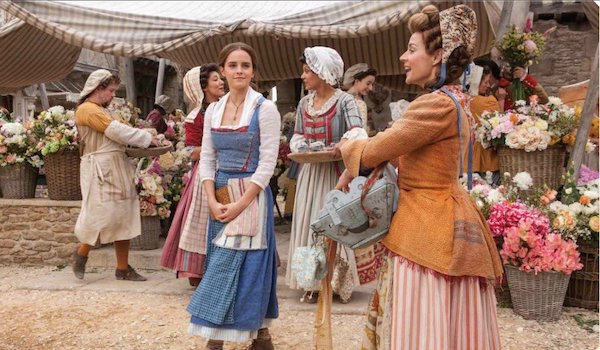 dailybatb91's tweet photo. belle's village dress through the years https://t.co/7HGIMvEJWm