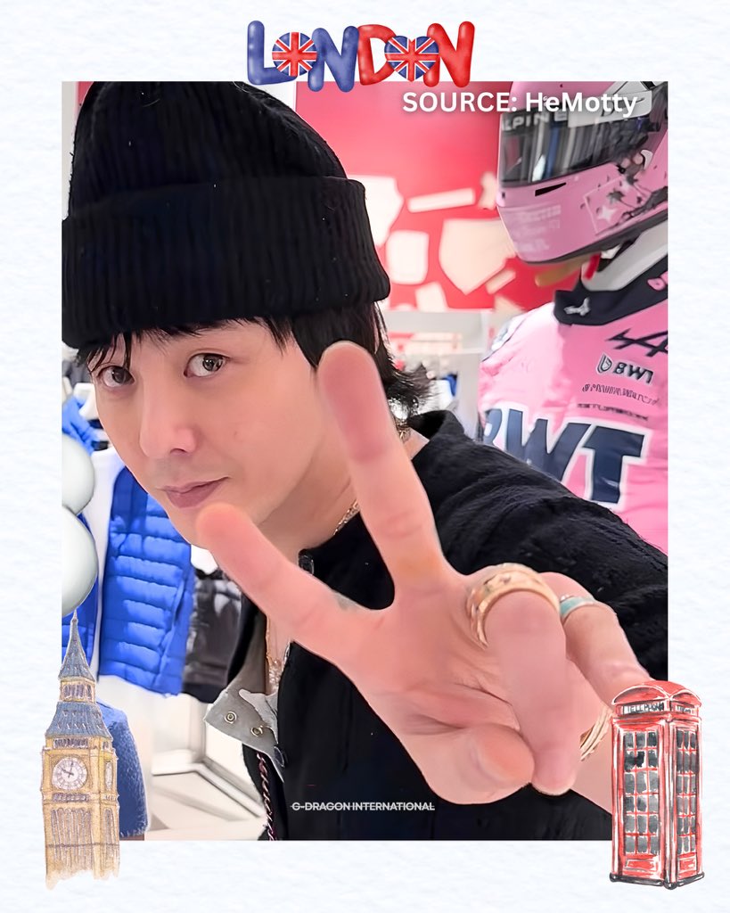 gdragonintl's tweet photo. Cutie in London https://t.co/2R3Abh6wgL