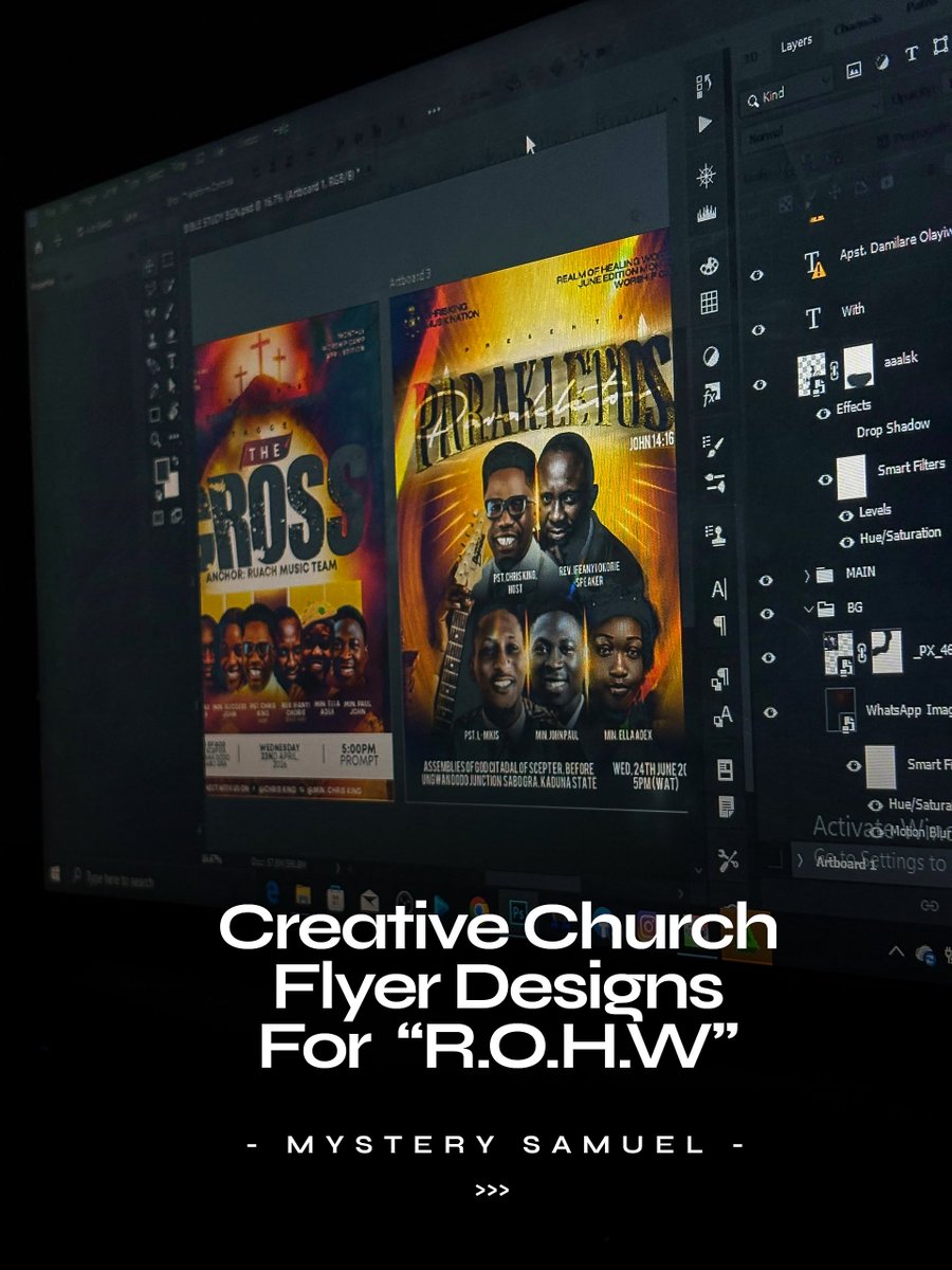 SamuelMyst69123's tweet photo. I Cooked❤️🔥
Church flyers are more than just designs — they are visual invitations to worship, fellowship, and encounter.
A well-designed church flyer helps communicate the message clearly, attract attention
#church
#churchdesign
#Graphicdesigner
#ICooked https://t.co/8wI2rxY4Ay
