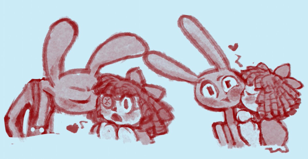 TheSmashWaffle's tweet photo. I cannot get these dorkwads out of my head

#bunnydoll https://t.co/hbQfxyM4Ow