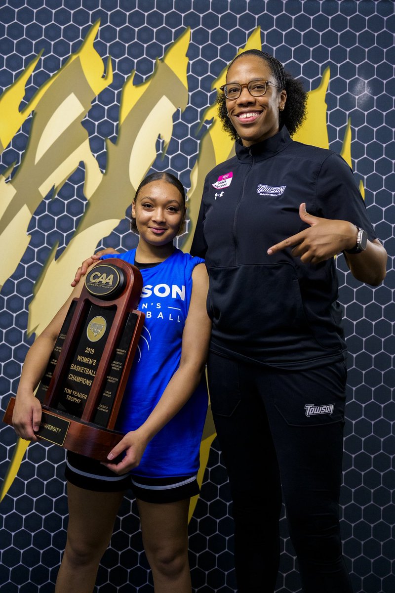 NiyStewart's tweet photo. Had a great time at the @Towson_WBB Elite Camp! Thank you to Coach @CoachLHarper, Coach @Lorie_Khalil, all the coaching staff, &amp; the players for hosting such a great camp. I enjoyed competing alongside so many high-level athletes while learning and growing ! Thank you ! 🏀 https://t.co/vWeQRngZsk