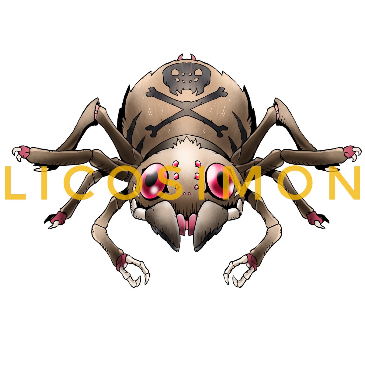 Weirdomonok's tweet photo. Licosimon 🕷

https://t.co/sFv7Ud7Hjq

#Digimon https://t.co/vL6ZDXrFPb