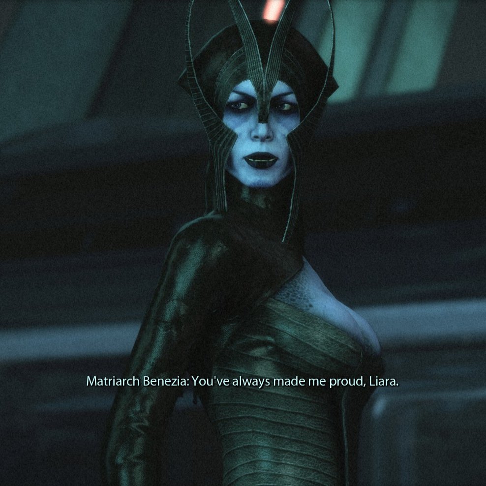 zaeedmassanis's tweet photo. there are not that many devastating moments in me1 comparing to me2 &amp; especially me3 but Benezia's death always breaks me:( https://t.co/0X1Lga7MOb