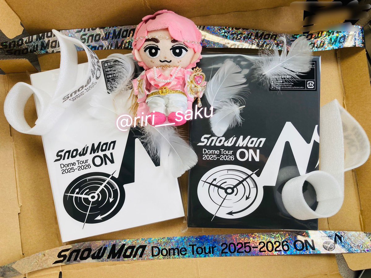 Snow Man Dome Tour 2025-2026 ON』 Blu-ray & DVD? 朝からフラゲ完了 