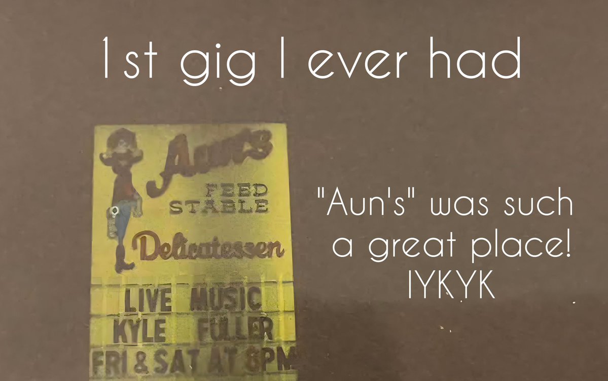 bkfullermusic's tweet photo. https://t.co/S1WlQ6FA1b
#gigs #backintheday #borntodothis https://t.co/Bpo5ocFjSf