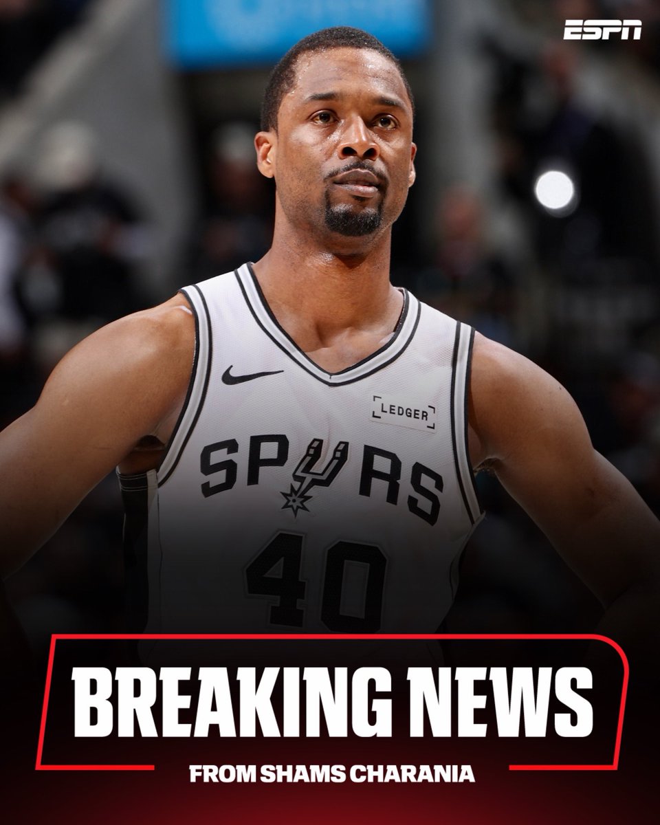 ShamsCharania's tweet photo. Free agent forward Harrison Barnes intends to sign a one-year, $8 million deal to stay with the San Antonio Spurs, sources tell ESPN. The Spurs valued Barnes' leadership and production as he enters a third season in San Antonio, finalizing a new deal with agent Jeff Schwartz of Excel Sports Management on Monday night.