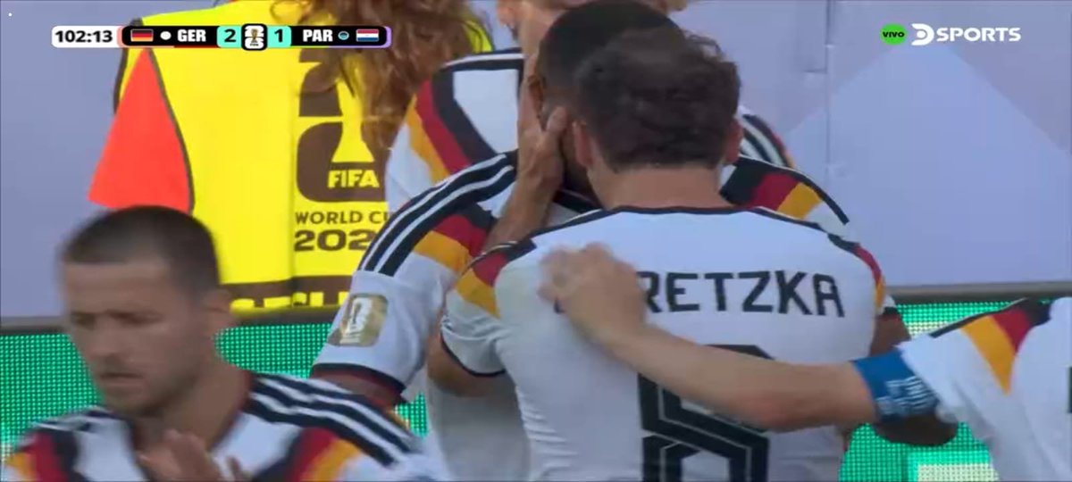 ke7kiptoo34524's tweet photo. #Germany 🇩🇪 #Paraguay 🇵🇾 #GERPAR #FIFAWorldCup #WorldCup2026 #RoundOf32 #DFBTeam #ke7 #Football #Soccer #MatchDay #FootballFans #GermanyVsParaguay #KE7
Goal Goal Goal Goal 
Germany are ahead on extra time Jonathan Tah heads a powerful header towards Gill he can't make the save https://t.co/gWALxumk51