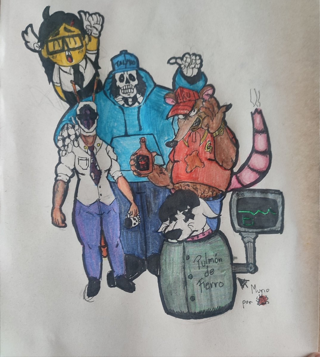 GASPASSER_MX's tweet photo. La reina, el tocho, la rata sucia que toma mierda de bicho, la chingadera que sale de la nada y el pendejo que le da miedo nightmare fredbear jaja qué putaperramamadagrifyasaldeperutevanapiolar
#PROYEKTA2 https://t.co/NZOdivTHOi