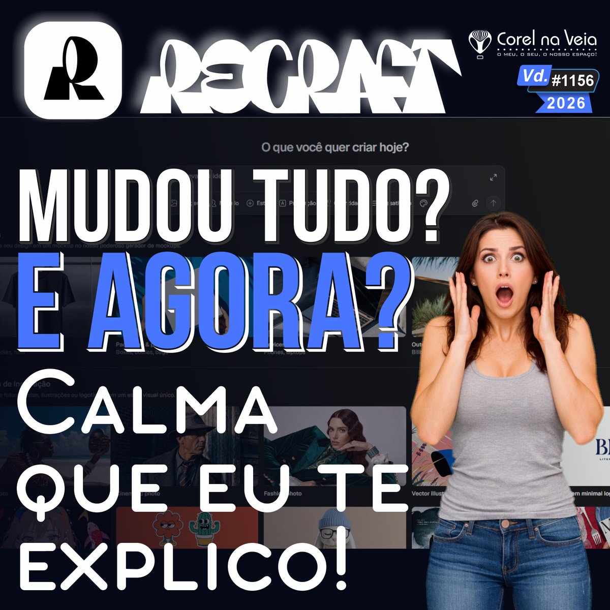 CorelnaVeia's tweet photo. 🚀 @recraftai  Mudou a Interface e Mais... e Agora? Descubra Tudo! https://t.co/jPvK5IJ75s  Eu Confesso que gostei! #recraftai #vector #vetorização #ImagemVecor #SVG #CriarArte #Automação #InteligênciaArticicial https://t.co/DCdv6PRD9G
