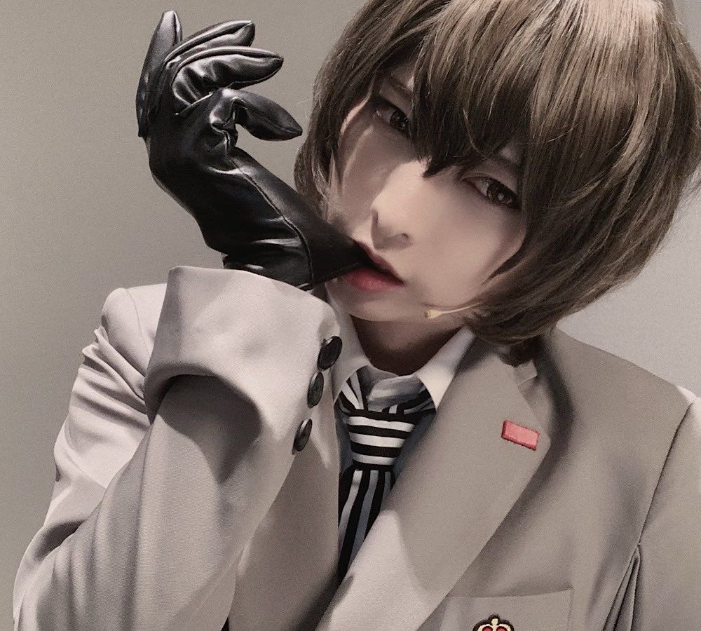 gorosprincess's tweet photo. yoshihide sasaki is the only live action goro akechi i want https://t.co/cyTjp7VicN