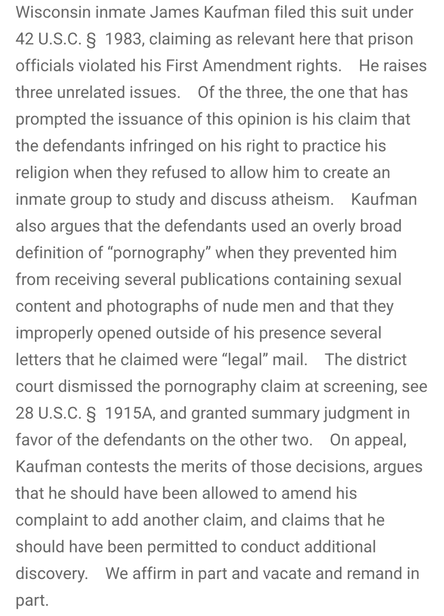 RunieSpark's tweet photo. @JWS846893322695 @AtheistPhoenix It was for a study group and argued for his first amendment rights the supreme court also said atheism isn't a religion do religious people just make shit up? https://t.co/quoGUaWx69 https://t.co/TsPI7wmg1a