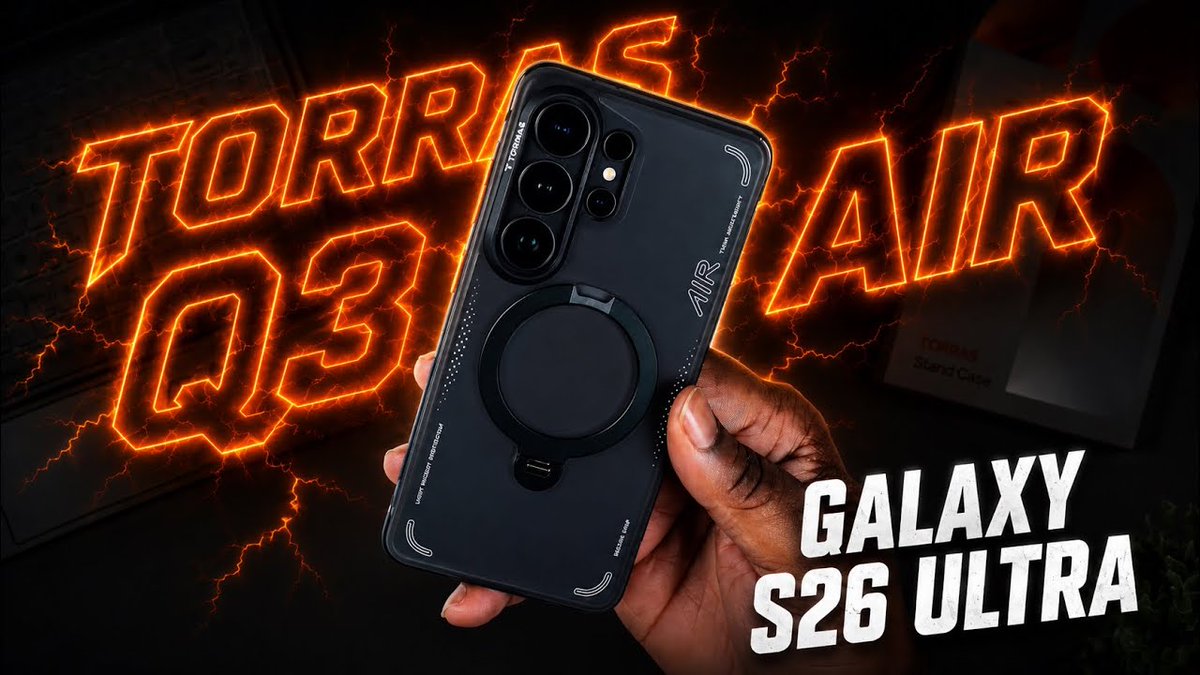 BG_TechLife's tweet photo. Probably the Coolest Case for Galaxy S26 Ultra! Torras Ostand Q3 Air

#Retweet Appreciated 

https://t.co/1Rvm1kylya https://t.co/3Bgjor0c0d