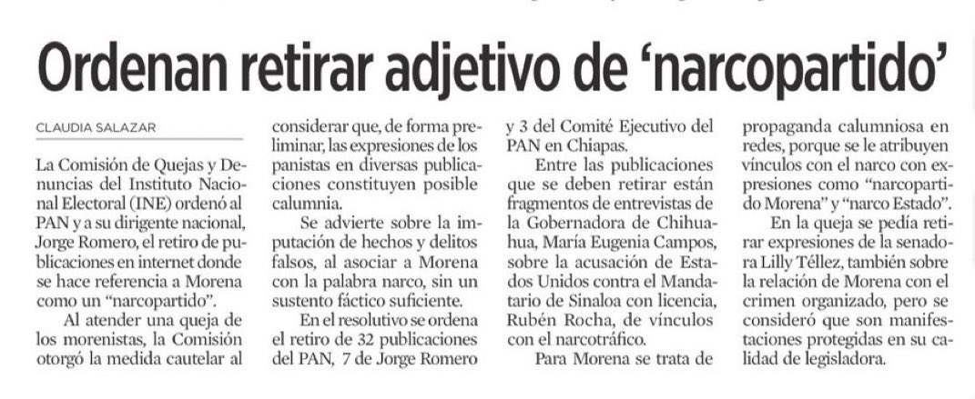 AmerangelLorenz's tweet photo. Que por favor ya no le digan narcopartido al narcopartido 🙏.

Se los encargo. https://t.co/tSpSFTmph9