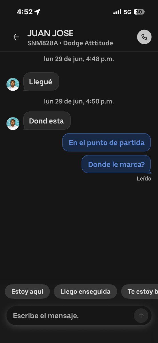 puckettpurdy's tweet photo. Super eficiente el  servicio de su colaborador @Uber_MEX, todavía que espero 15 minutos, pasa enfrente de mí, le hago señales y se queda a la vuelta, se enoja y cancela, no pues gracias ✨ https://t.co/mehlQJ6f1P