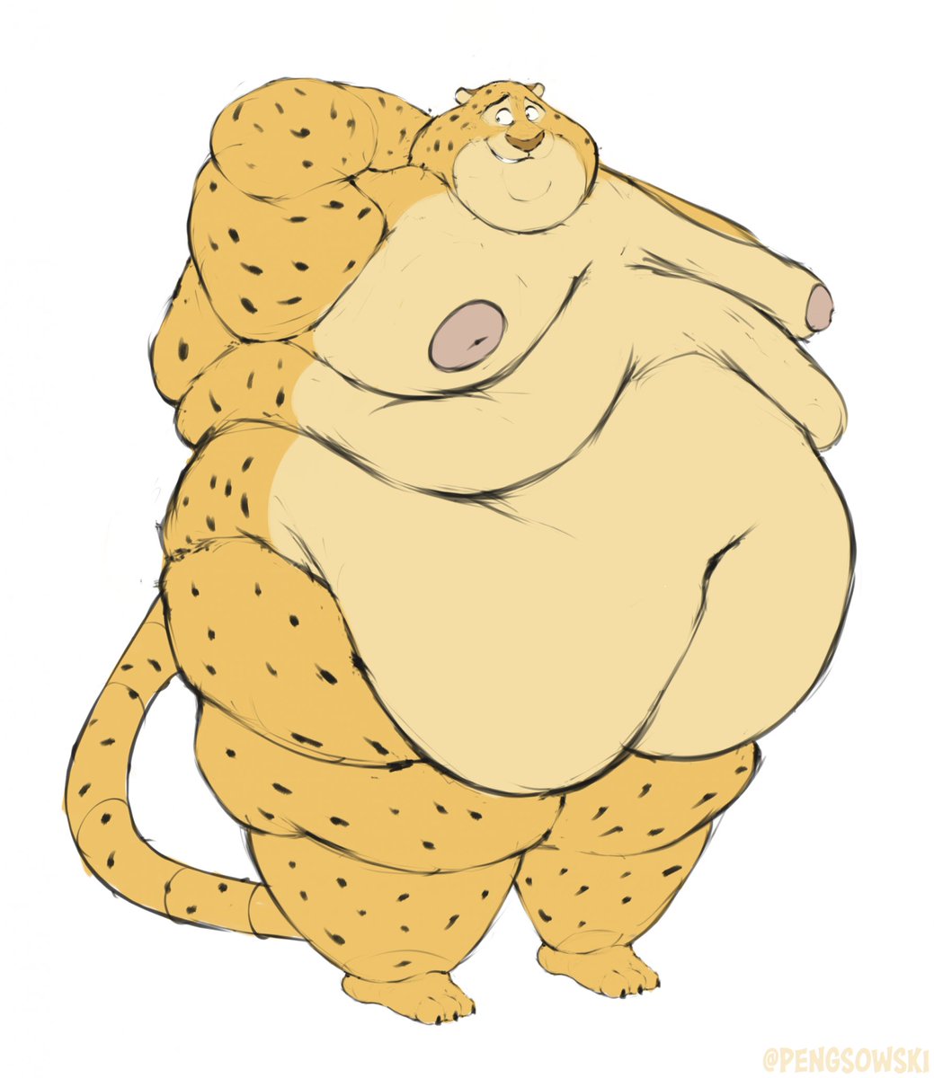 Pengsowski's tweet photo. Fatass Clawhauser https://t.co/EoqagMCfge