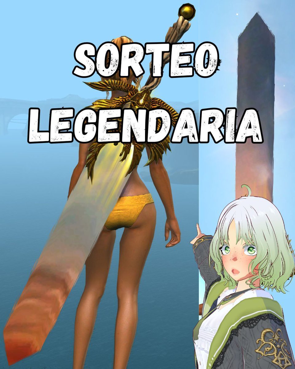 mewleafs's tweet photo. Les recuerdo que todavia tienen chance para entrar al sorteo de la legendaria, el sabado elegire al ganador! https://t.co/10KPBBVVXy