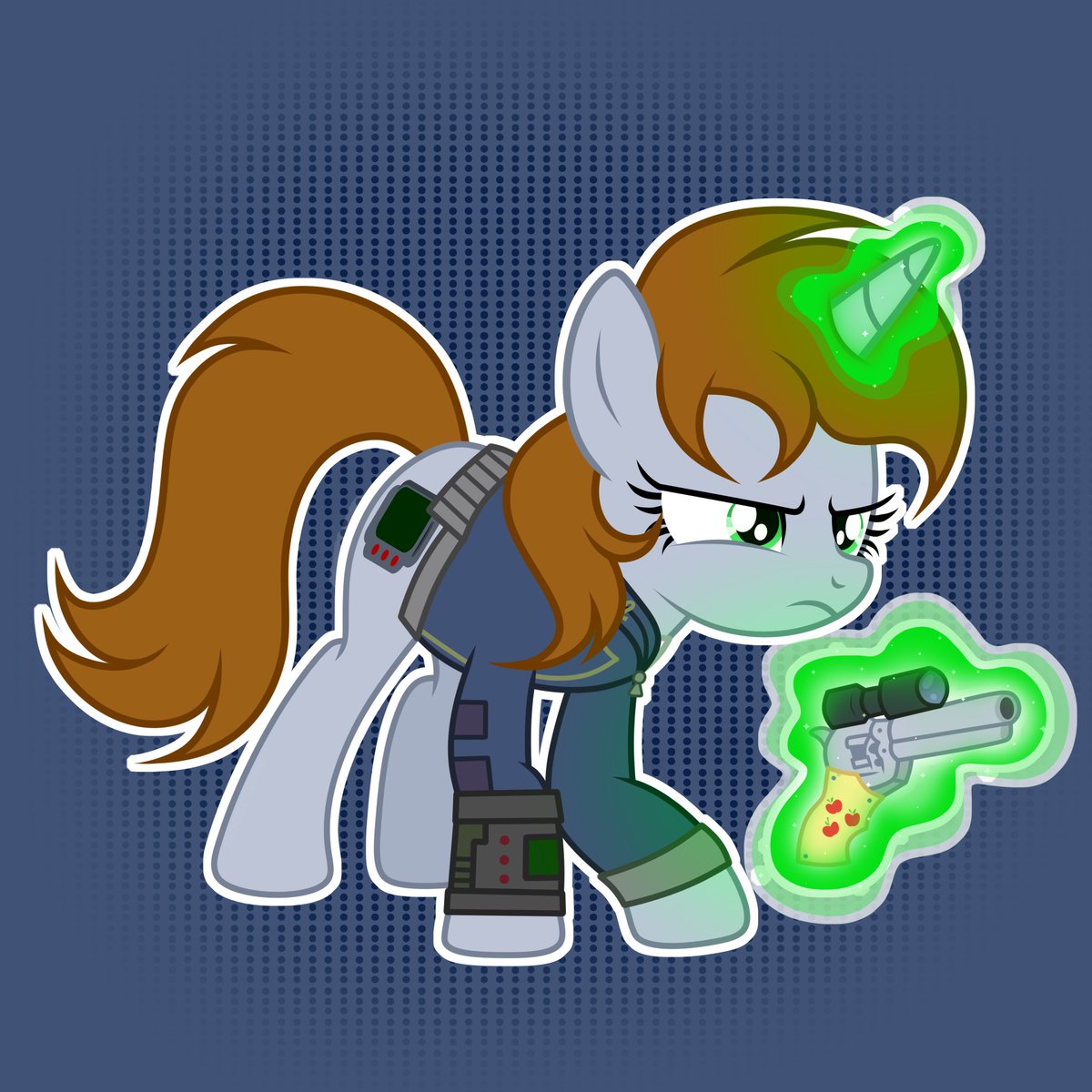 SweetCream686's tweet photo. MLP-style commission for @KrizYT
#falloutequestria #littlepip #mlp #mylittlepony #mlpart #mlpoc https://t.co/YC7S7HkTwO