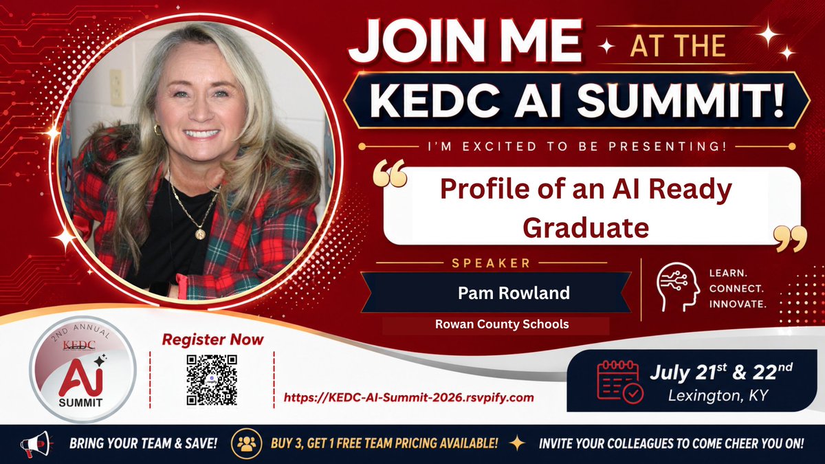 Prowlander's tweet photo. Join me at the KEDC AI Summit! https://t.co/sHcUUNpLOU