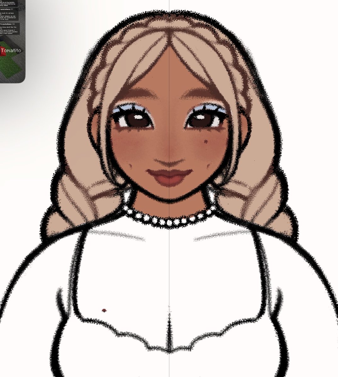 diinnple's tweet photo. redesigning oc little bit :P https://t.co/1oL95tWjwE